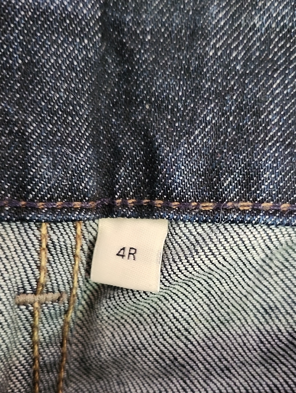 GAP Women's Straight-Leg Jeans in Dark Indigo - Picture 9 of 10